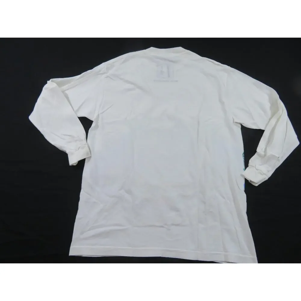 Lovers Rock and They Roll Habitat T-Shirt Long Sleeve Sz L 1990s - Picture 4 of 7